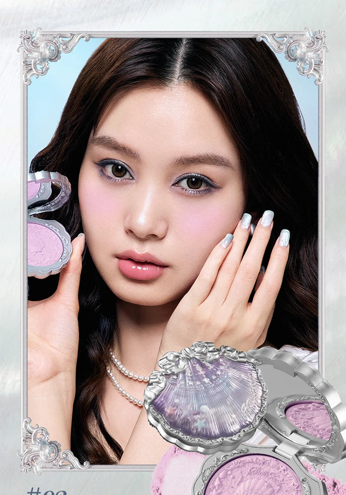 Velvet Silk Satin Powder Blush for a Radiant Face Glow - 16