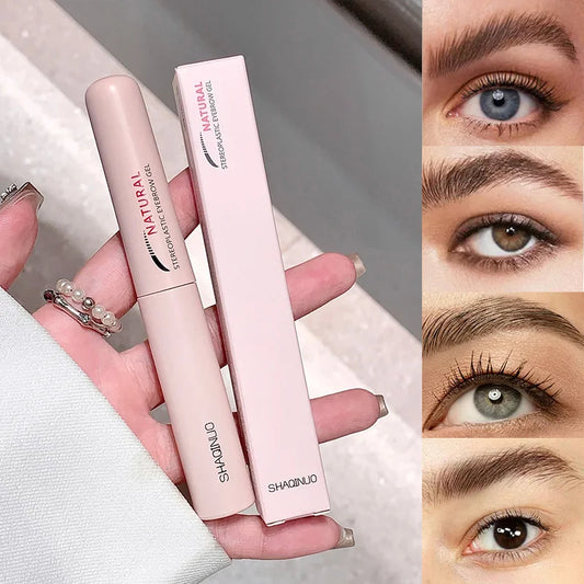Waterproof 3D Eyebrow Styling Gel for Defined Brows