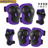 6-Piece Kids Protective Gear Set for Skating and Cycling