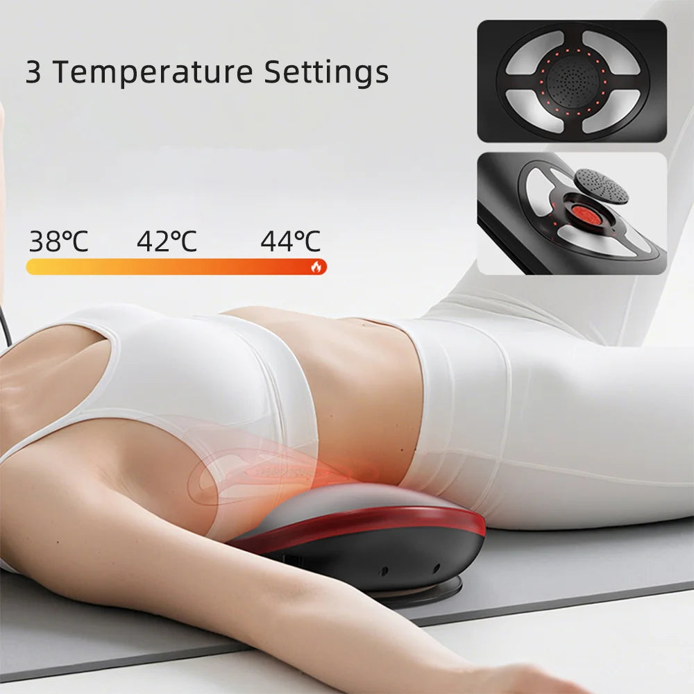 Electric Lumbar Traction Massage Device for Back Pain Relief - 14