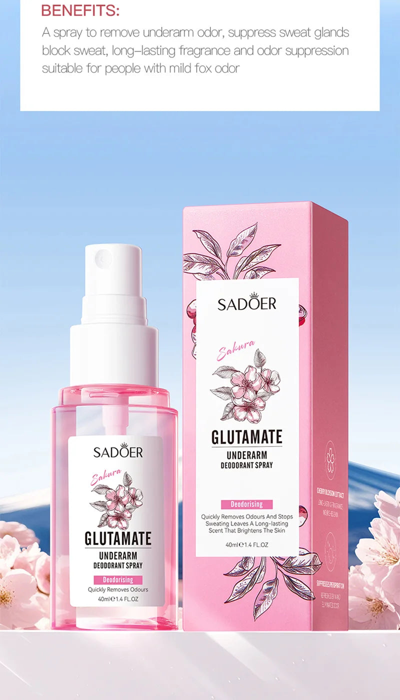 Sakura Refreshing Underarm Deodorant Spray - 19