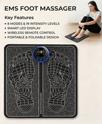 EMS Electric Foot Massage Mat for Pain Relief