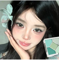 5-Color Shimmer and Matte Eyeshadow Palette