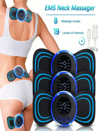 EMS Portable Electric Full Body Muscle Stimulator Massager