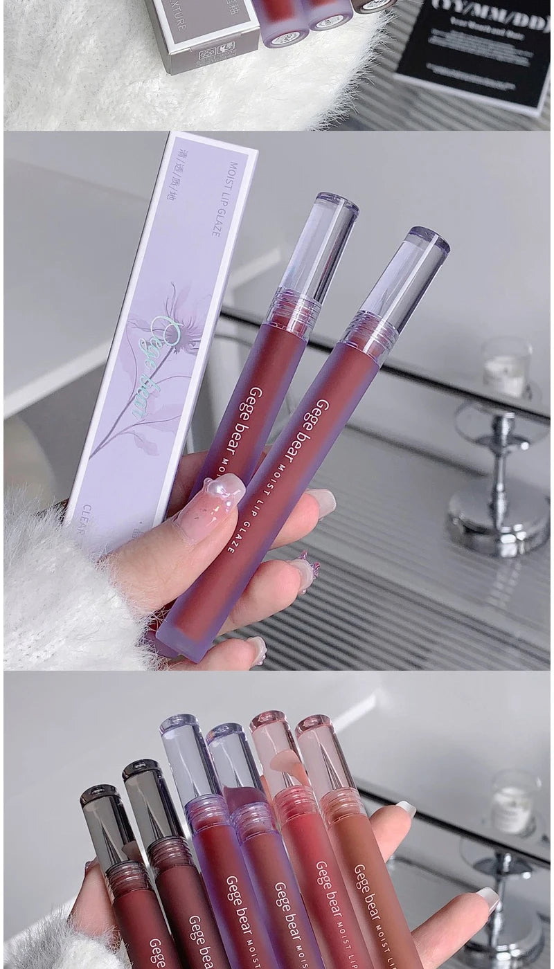 Mist Velvet Matte Lip Glaze for Hydrated Soft Lips - 14