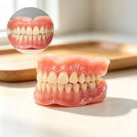Realistic Temporary Denture Set for a Confident Smile