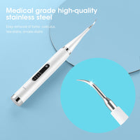 Electric Sonic Dental Calculus Remover & Teeth Whitening Kit