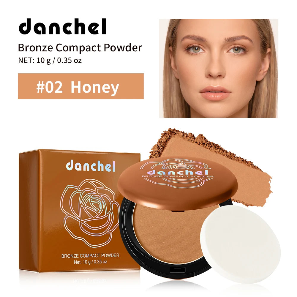 Matte Bronze Pressed Setting Powder for Flawless Contouring - 23
