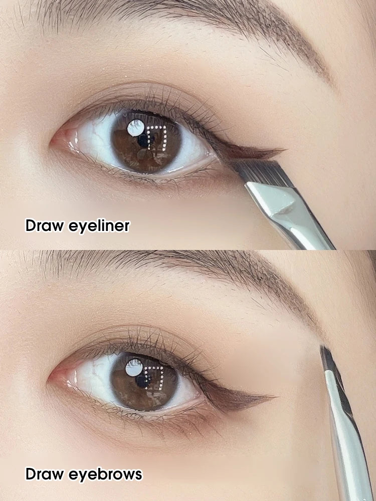 Precision Angled Eyeliner and Brow Brush - 3
