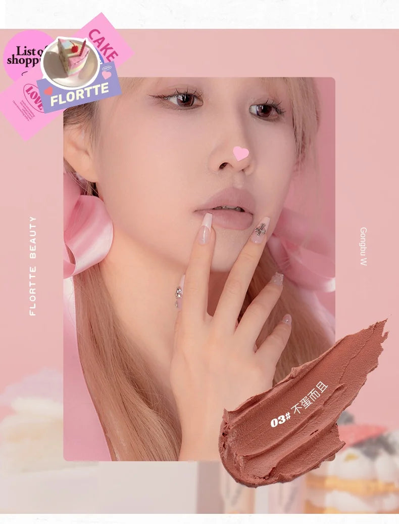 Long-Lasting Waterproof Matte Lip Cream - 12