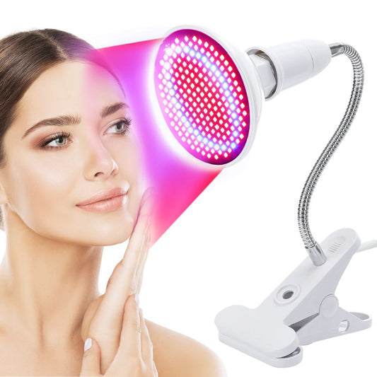 LED Photon Therapy Lamp for Acne and Skin Rejuvenation