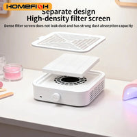 120W Professional Nail Dust Collector Vacuum