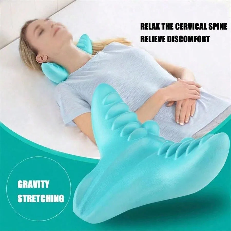 Manual Cervical Spine Relief and Neck Stretching Massager - 1