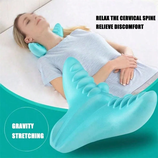 Manual Cervical Spine Relief and Neck Stretching Massager