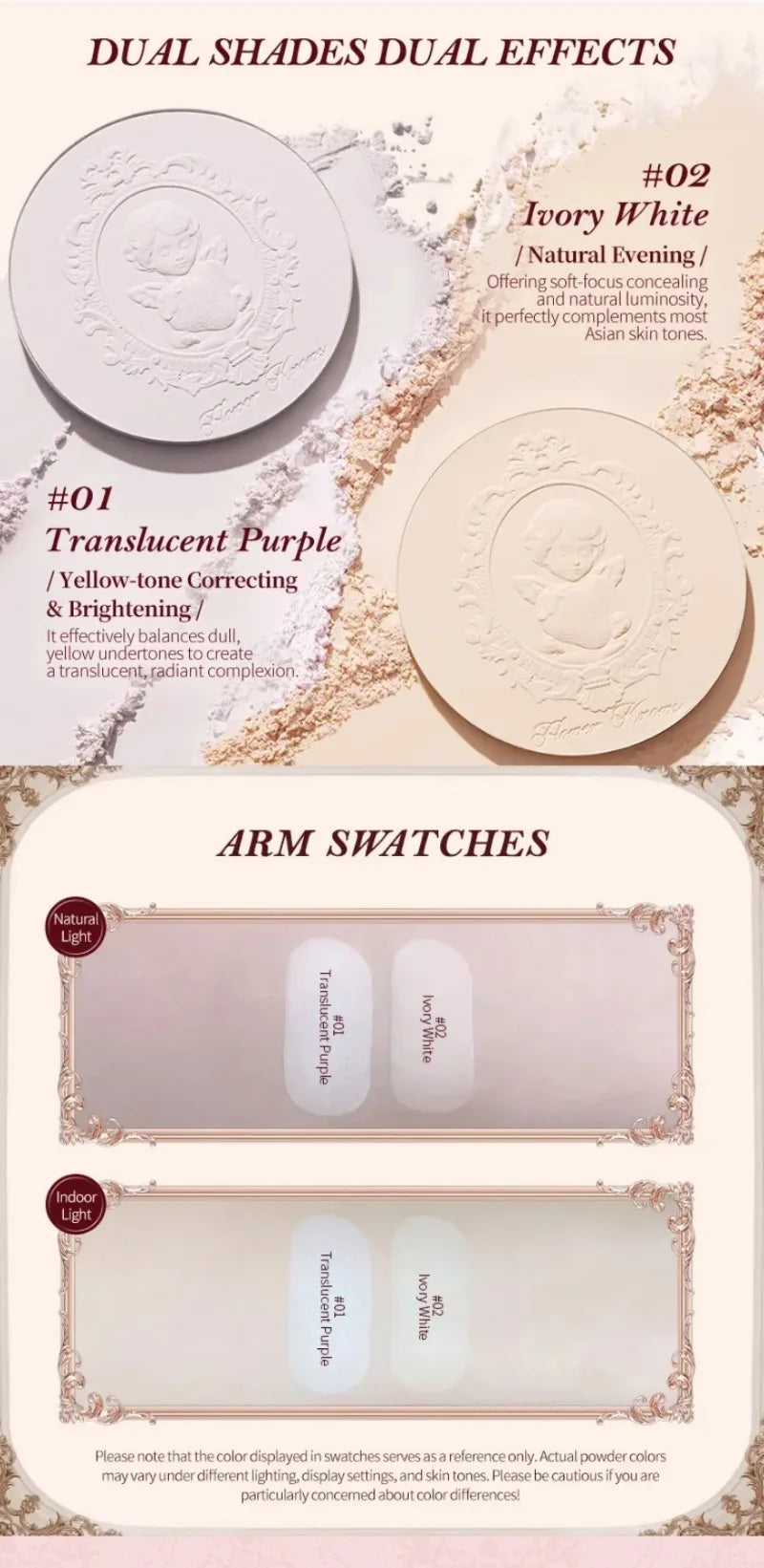 Matte Finish Oil-Control Pressed Setting Powder - 25
