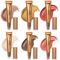 Liquid Contour, Blush and Highlighter Wand with Cushion Applicator