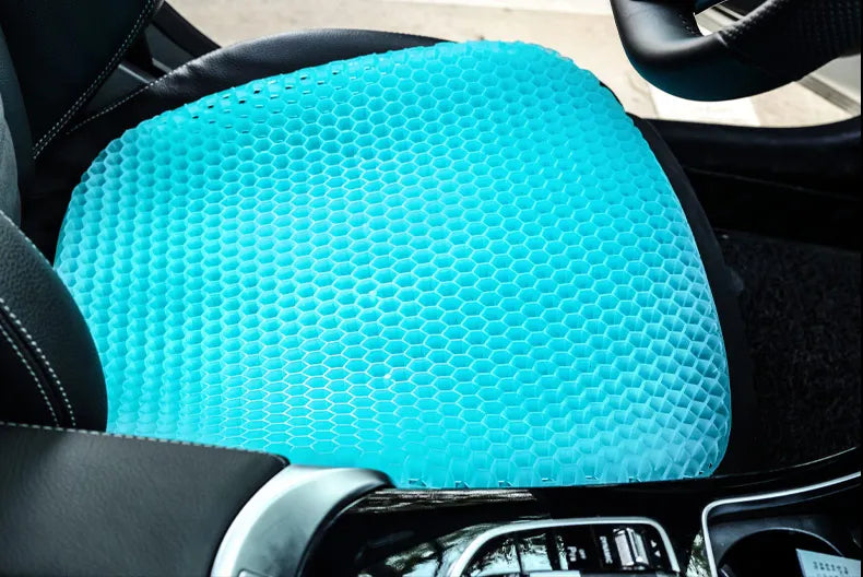 Breathable Honeycomb Gel Seat Cushion for Office and Car - 16