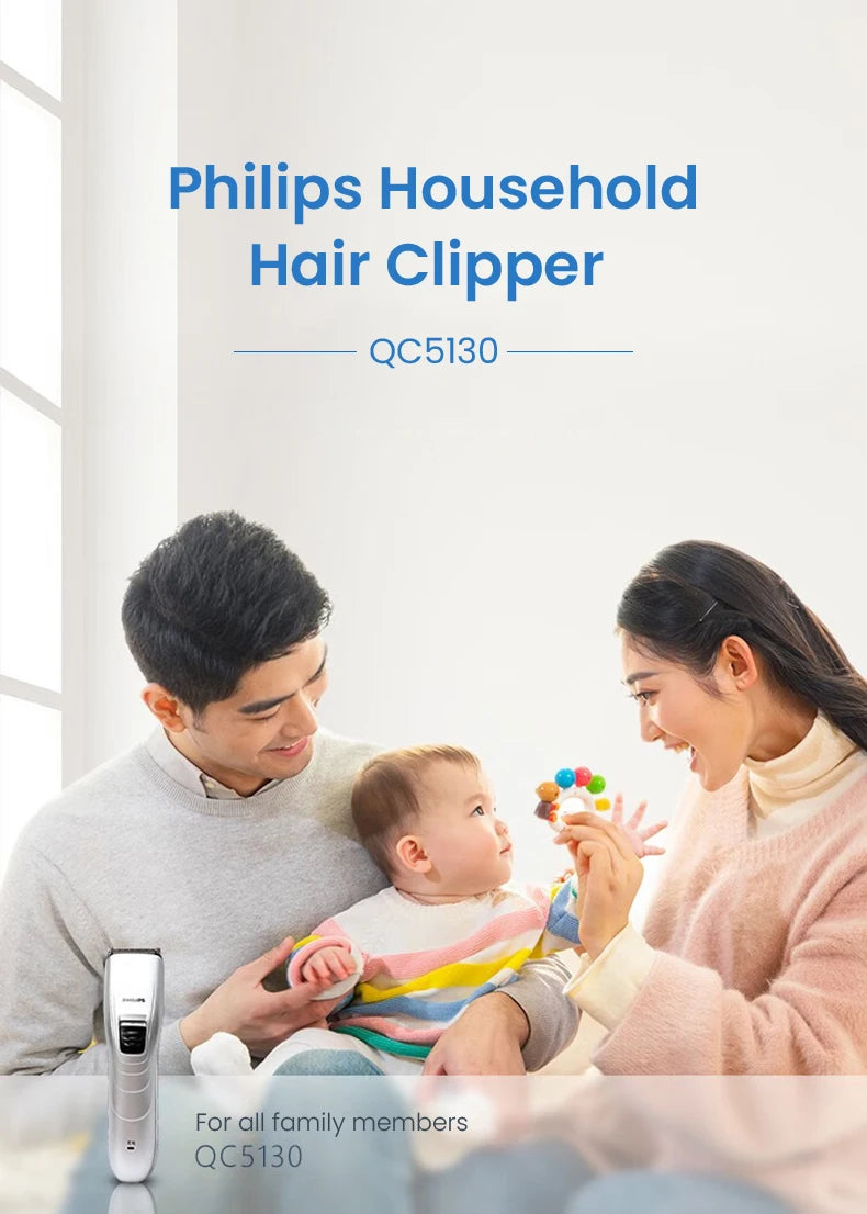 Adjustable Electric Hair Clipper for Precision Home Grooming - 6