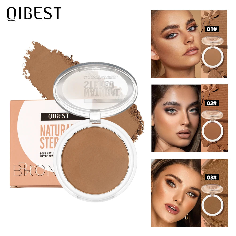 3-in-1 Face Contouring & Highlighting Powder Palette - 1