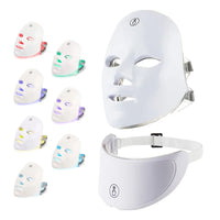 7-Color LED Photon Therapy Facial & Neck Mask