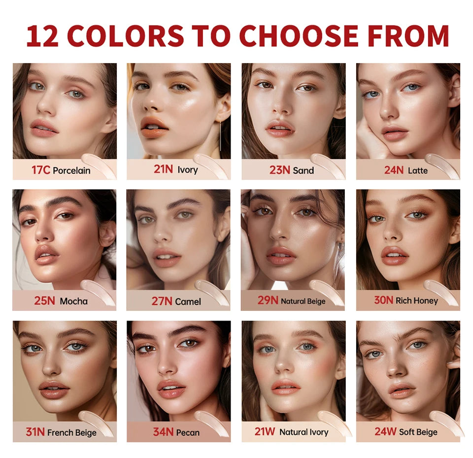 Waterproof Cushion Foundation with Sun Protection - 8