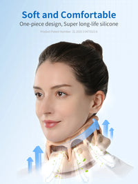 Waterproof Silicone Neck Support Brace for Pain Relief and Posture