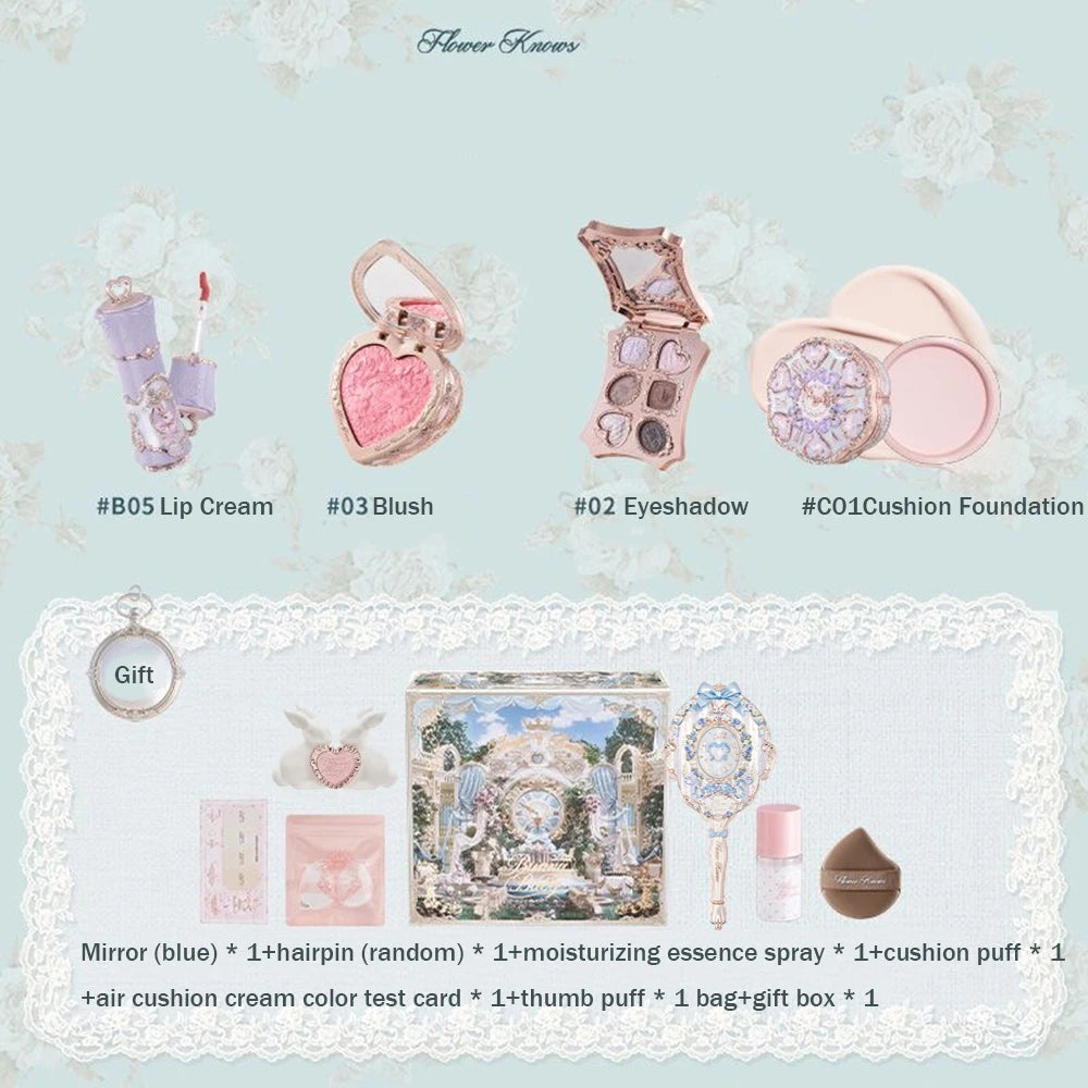 Complete Bunny Garden Professional Makeup Set - 19