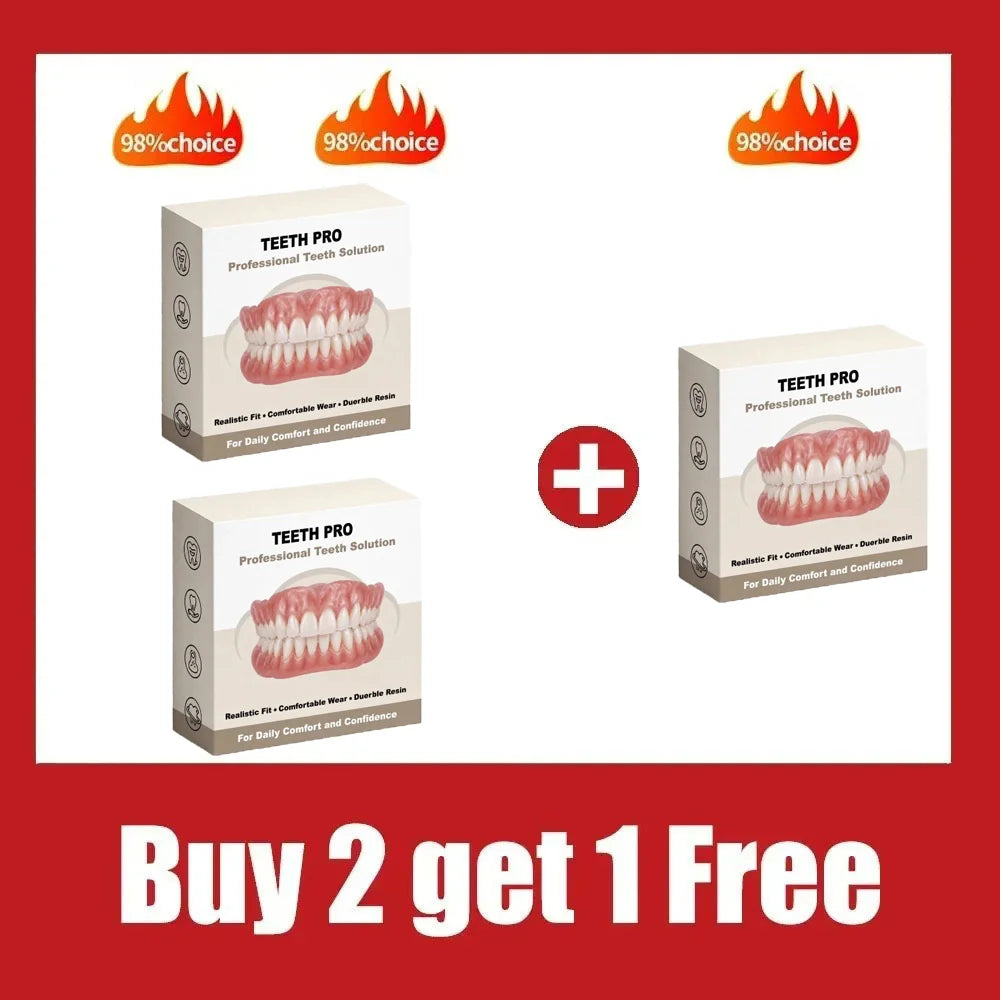 Instant Snap-On Smile Veneers for Natural Looking Teeth - 10