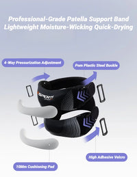 Adjustable Patella Knee Support Strap for Joint Pain Relief