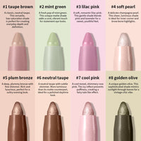 Waterproof Cream Eyeshadow Stick for Long-Lasting Makeup