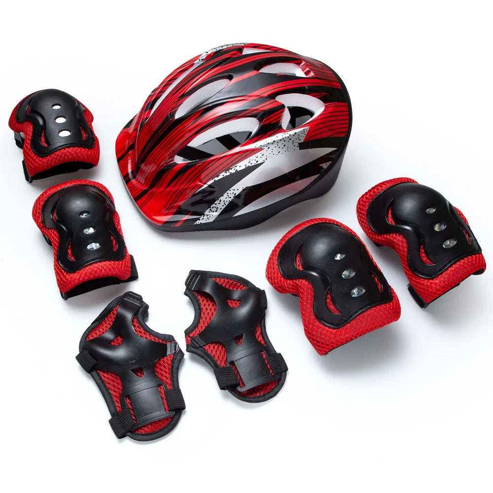 Kids Protective Gear Set with Helmet and Pads - 26
