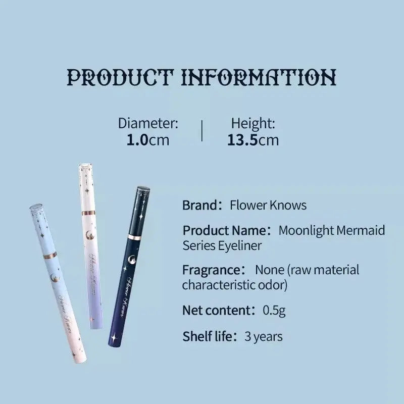 Waterproof Mermaid Liquid Eyeliner with Precise Fine Tip - 5