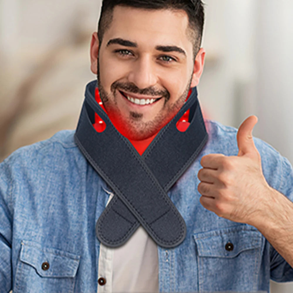 Red Light Therapy Neck & Chin Lifting Wrap - 6