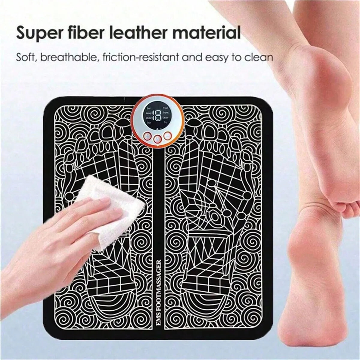 EMS Electric Foot Massage Mat for Pain Relief - 2