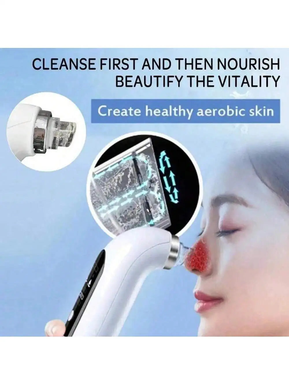 Electric Pore Vacuum and Water Circulation Blackhead Remover - 3
