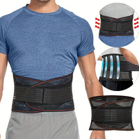 Adjustable Lumbar Support Belt for Lower Back Pain Relief