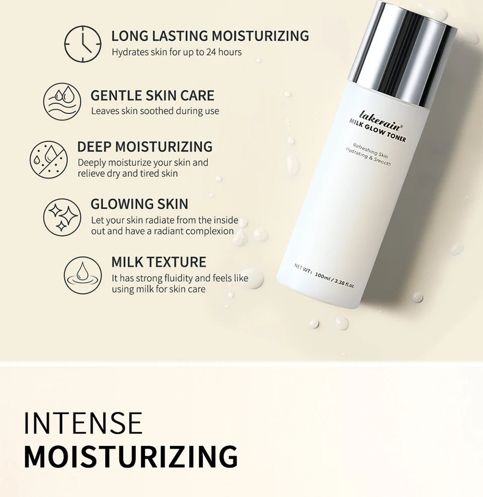 Hydrating Milk Glow Face Toner for Radiant Skin - 9