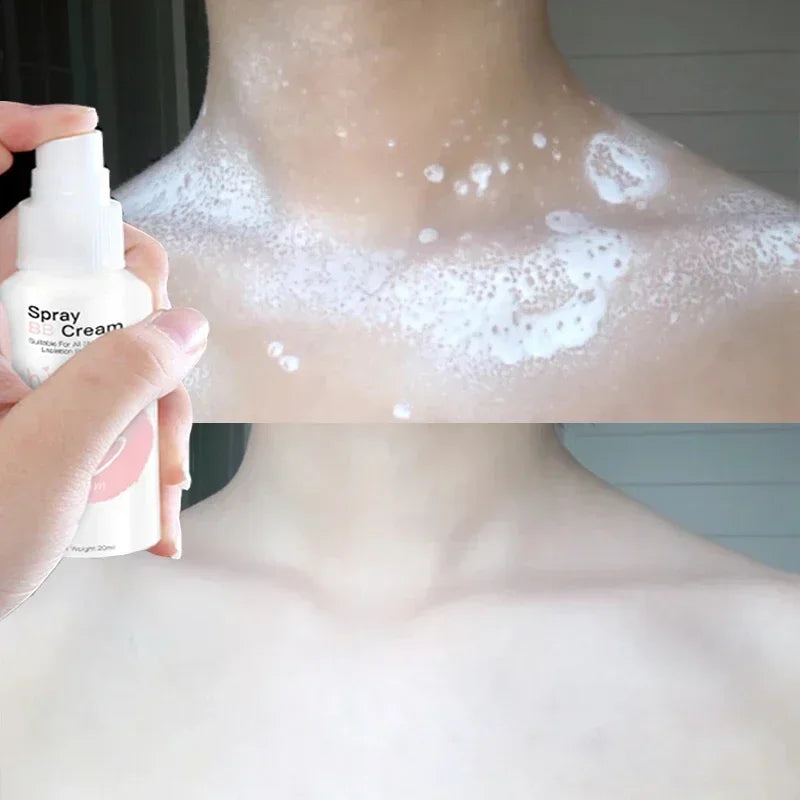 Waterproof Brightening Spray BB Cream for Flawless Skin - 4