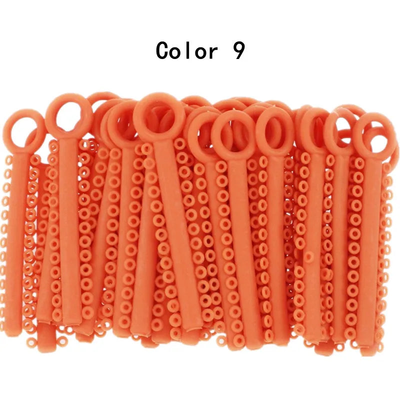 Orthodontic Elastic Ligature Ties for Dental Braces - 48