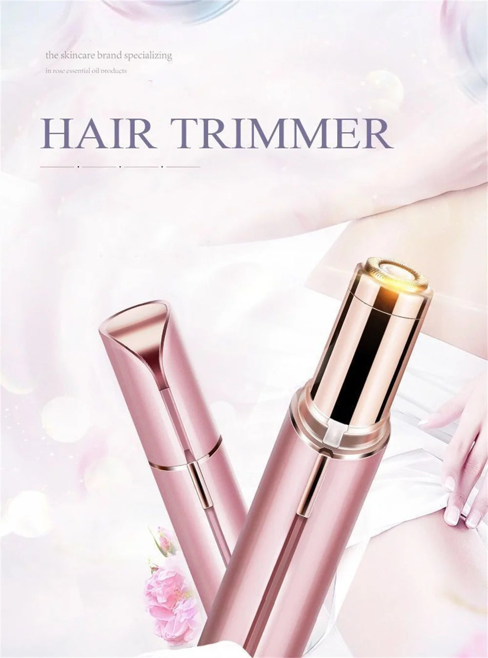Painless Electric Facial Hair Remover for Women - 10