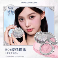 Long-Lasting Matte Embossed Face Blush Powder
