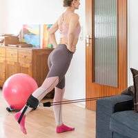 Adjustable Ankle Straps for Cable Machines and Glute Workouts