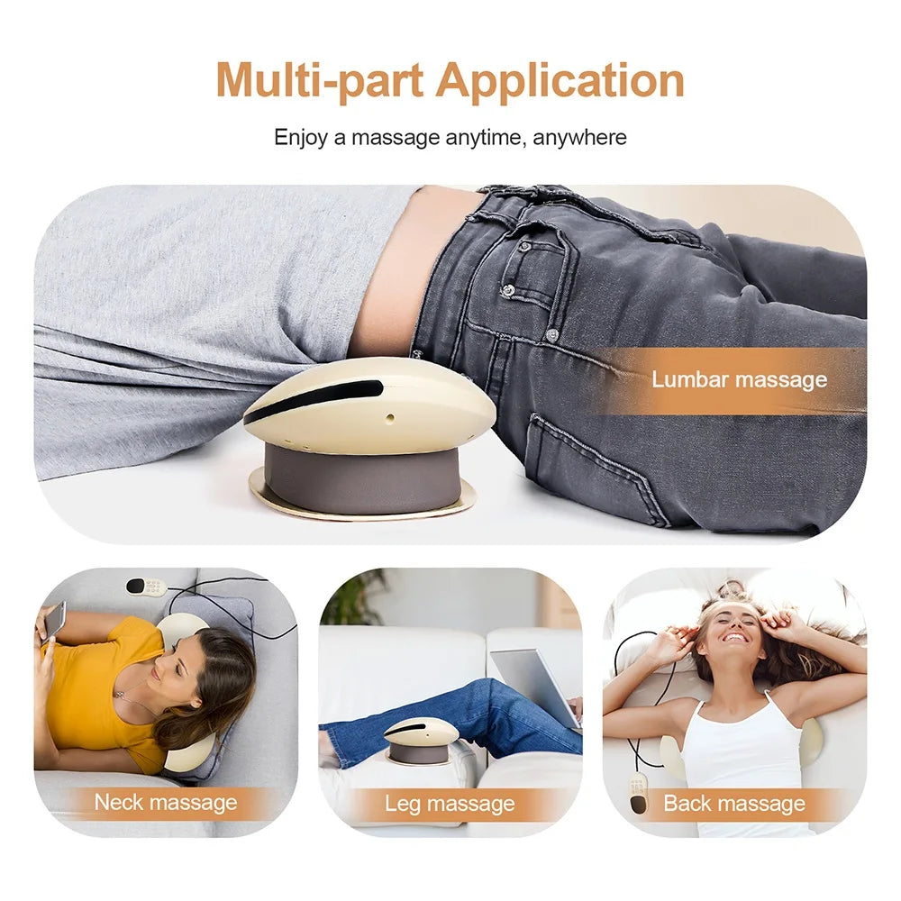 Electric Lumbar Traction Massager for Back Pain Relief - 3