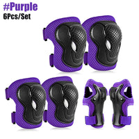 Protective Kids Knee and Elbow Pad Set for Sports