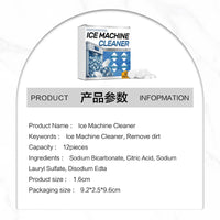 Ice Machine Descaler Tablets for Deep Cleaning