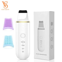 Ultrasonic Facial Skin Scrubber and Pore Cleaner