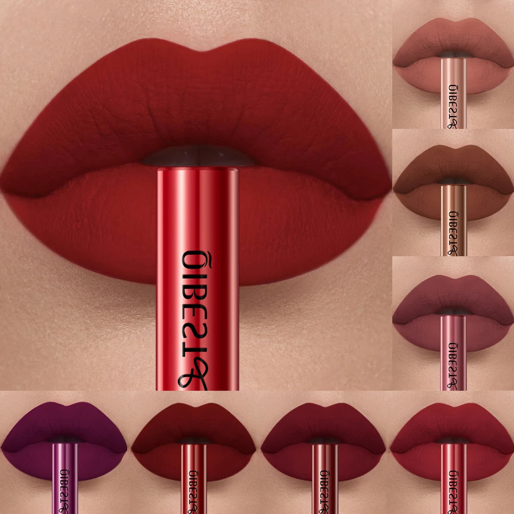 Long-Lasting Waterproof Velvet Matte Liquid Lipstick - 2