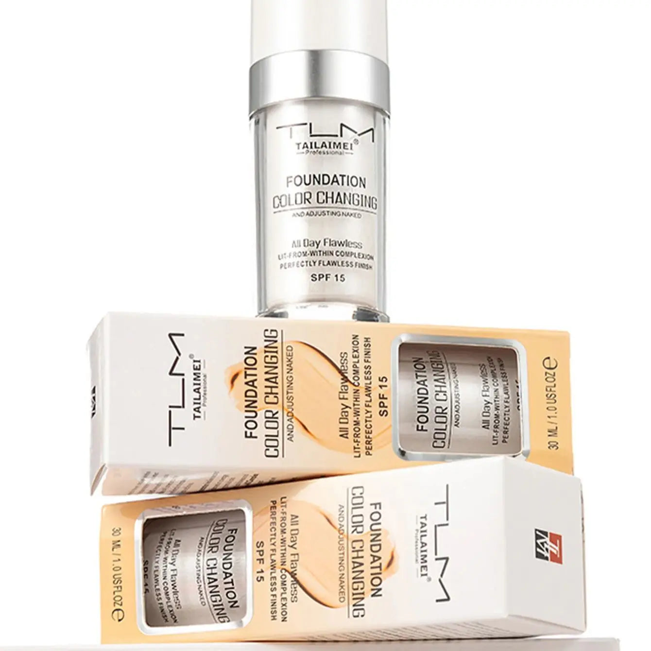 Color-Changing Flawless Liquid Foundation - 4