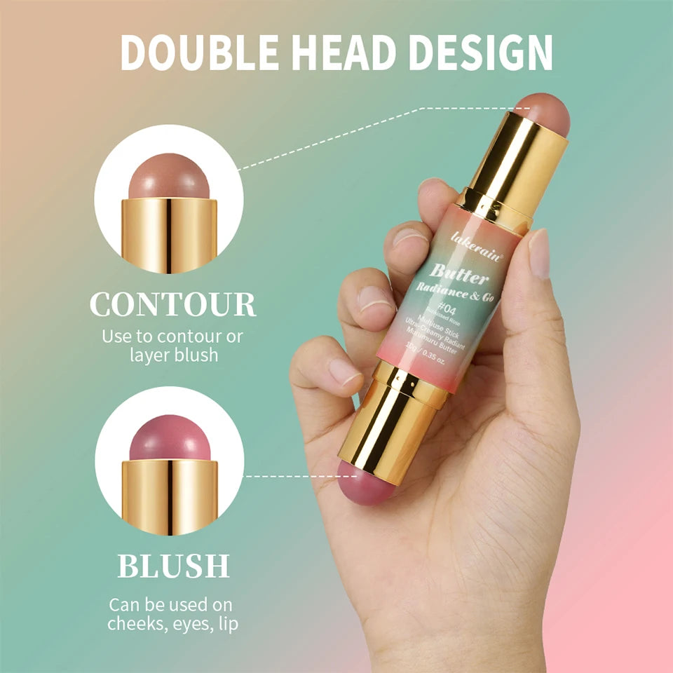 Dual-Ended Cream Blush and Bronzer Stick - 13