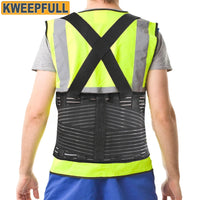 Adjustable Lower Back Support Brace for Heavy Lifting